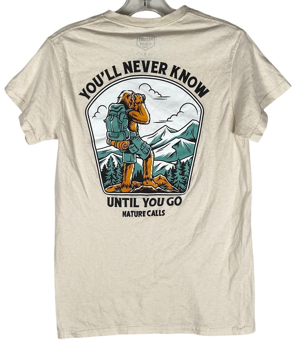 Sasquatch You'll Never Know Until You Go Nature Calls Shirt Men S Hiking Camping